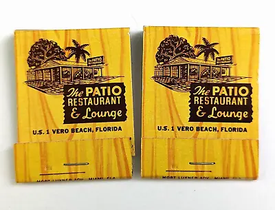 VTG Matchbook Lot Patio Restaurant Lounge Bar Vero Beach Florida Tiki UNSTRUCK • $18