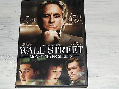 Wall Street: Money Never Sleeps (DVD) Michael Douglas - WITH OR WITHOUT A CASE • $2.25