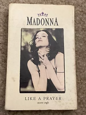 MADONNA - Like A Prayer (1989 Sire Records) Vintage Cassette Tape Single • $2.55