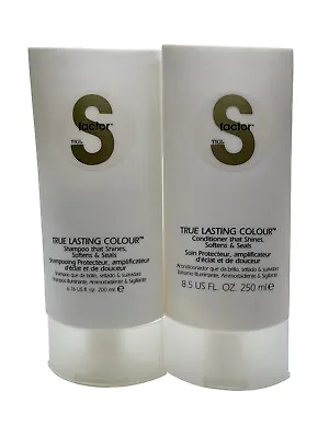 TIGI S Factor True Lasting Colour Shampoo & Conditioner Set 8.5 OZ Each • $17.66