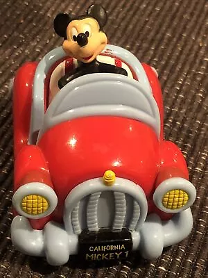 Mickey Mouse Car CALIFORNIA MICKEY 1 Pull Back & Go 3.75  Disneyland • £8