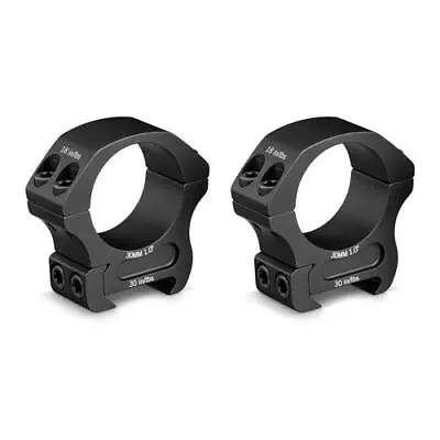 Vortex Pro Series 30mm Scope Rings Picatinny/Weaver Mount Set Of 2 - Medium • $79.99