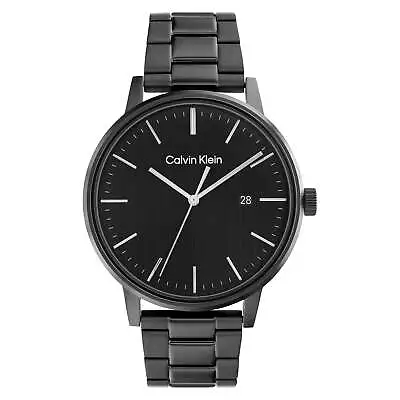 Calvin Klein Black Stainless Steel Men's Watch - 25200057 • $224
