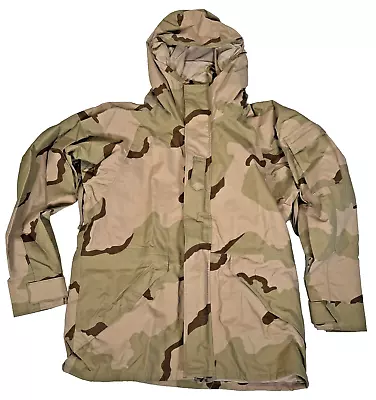 New USGI ECWCS Cold Weather DCU Desert Camo GoreTex Parka Jacket Medium Regular • $89.99