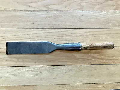 Vintage 2  Timber Framing Slick Socket Chisel - Woodworking Cabin Barn Homestead • $49.99