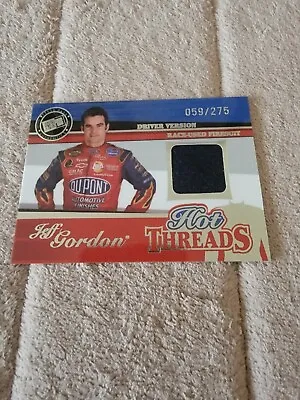 2005 Press Pass Jeff Gordon Race Used Hot Threads Firesuit #HTD3 Serial #59/275 • $12.99