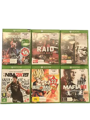 Xbox One Game Bundle Pal X6 Games • $59.99