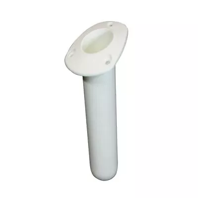 Emroware Angled Flush Mount Rod Holder White Plastic • $23.99