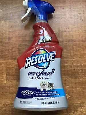 $10.95 • Buy Resolve Pet Expert Carpet & Upholstery Cleaner - Removes Stains And Odors, 22 Oz
