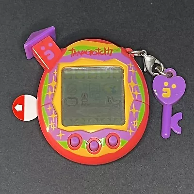 NEW 2014 Tamagotchi Connection V5 Sparkle Pink Purple Yellow + Key Genuine RARE • $149