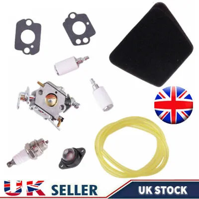£13.39 • Buy Carburetor Fuel Filter Kit For McCulloch Mac 333-335-338-435-436-438 Chainsaw UK