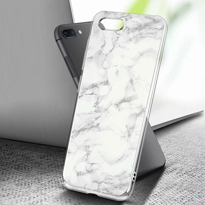 ( For IPhone 8 ) Art Clear Case Cover C0084 Carrara Marble • $7.99