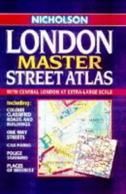 Nicholson London Master Street Atlas • £6.01