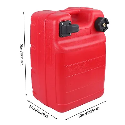 24L Large Outboard Boat Marine Fuel Can Oil Gas Plastic Tank Anti-static Engine • $60