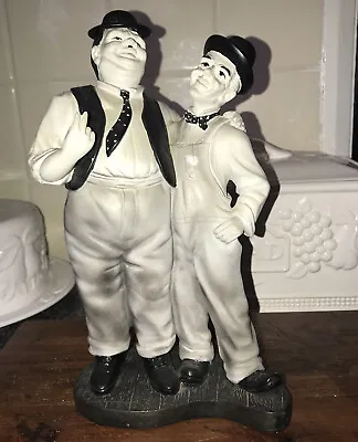 Laurel And Hardy Figures 11 Inches Tall 6 1/2  Wide VGC • £35