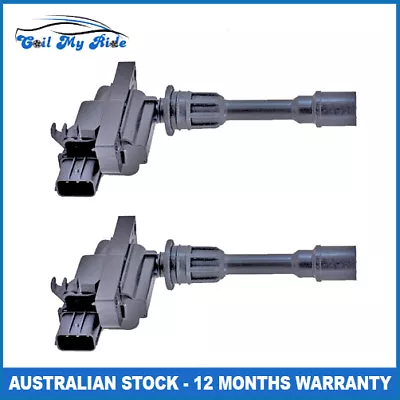 2 X Ignition Coils For Ford Laser Mazda 323 MX-5 Premacy 4 Cyl. 1.8L 2.0L Engine • $95.04