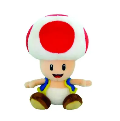 Super Mario Bros Brothers Red Toad Koopa Bowser 6.5 Inches Plush Stuffed Toy • $11.98