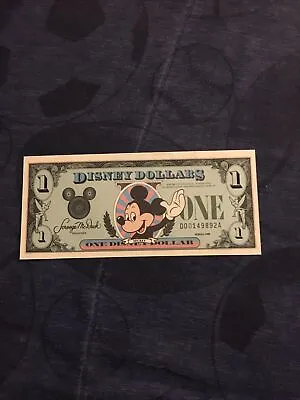 $1 Disney Dollar Series 1988 Mickey Mouse Waving • $19.99