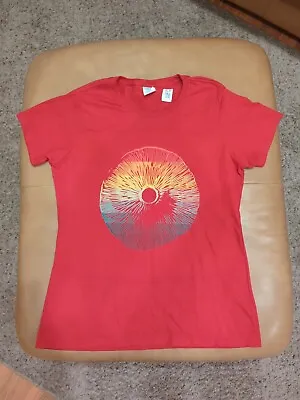 Mushroom Spore Print Tshirt Medium Cranberry Color Free Shipping! • $29.99