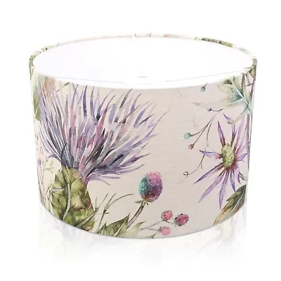 Handmade VOYAGE Varys Violet Floral  Lampshade Table Lamp Pendant  Shade • £22