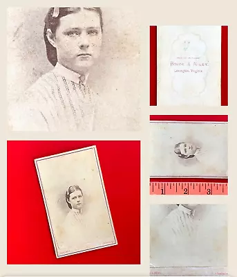 $36.52 • Buy BEAUTIFUL Southern CSA DEBUTANTE C 1870 Lexington Virginia CDV PHOTO Confederate
