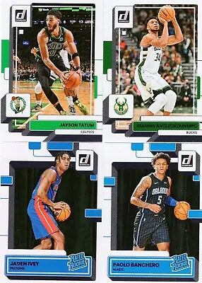2022-23 Donruss Basketball Base Cards Pick From List & Complete Your Set! • $1
