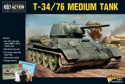 Bolt Action: T34/76 Medium Tank • $32.40