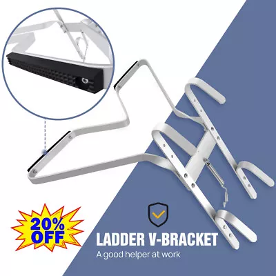 Ladder Stand Off Ladder Stay Adjustable Top Support - DIY & Trade Use • £22