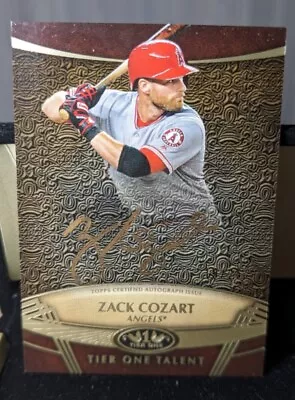 2019 Zack Cozart /25 Topps Tier One Talent Ink Auto #TTA-ZC • $0.99