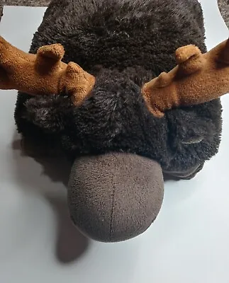 My Pillow Pet Moose Plush Stuffed Retired 2010 Large 18” Authentic • $20