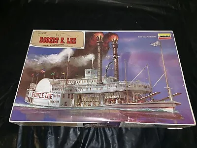 Vintage 1979 Lindberg Robert E. Lee Mississippi Steam Boat 1/163 Model Kit • $44.99