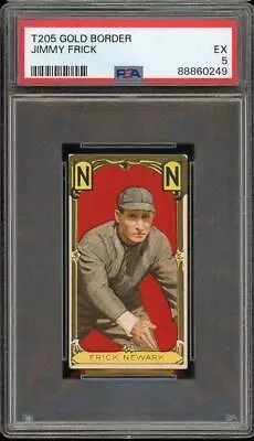 1911 T205 Frick - Newark - PSA 5 EX • $350