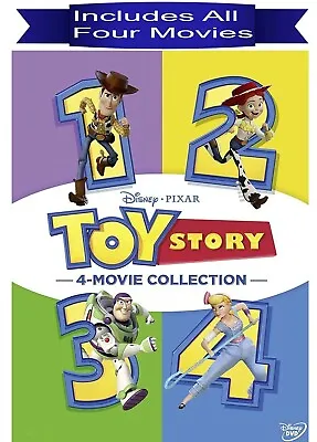 $13.49 • Buy Toy Story: 1-4 Movie Collection (DVD - Disney/Pixar) New & Sealed FREE Shipping