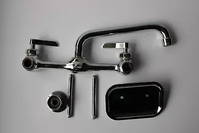 PARTS 8  Tubular Spout Wall Faucet W/ Elevated Soap Dish B&K Faucets #123-009  • $56