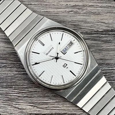 1982 Seiko SQ 7123-8310-P Quartz Vintage Watch • £135