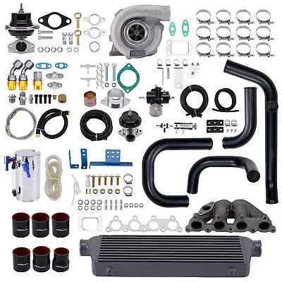 10 PCS Turbo Kit For D Series For Honda Civic D15 D16 D15Z1 D16Z6 D16Y7 D16Y5 • $759.99