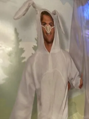 Smiffys Unisex Easter White Rabbit Costume - BNIP - Size Large • £12.99