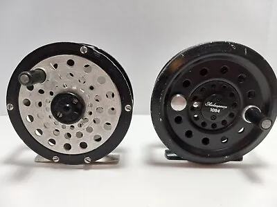 Vintage Fly Fishing Reels MARTIN 65 + SHAKESPEARE 1094 • $15