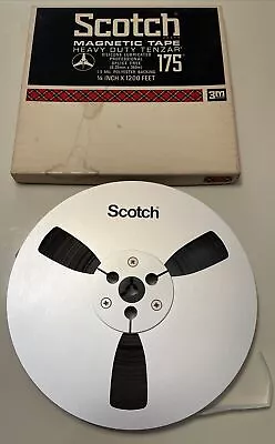 Scotch Metal 7” Reel For 1/4” Tape Vintage • £38.03