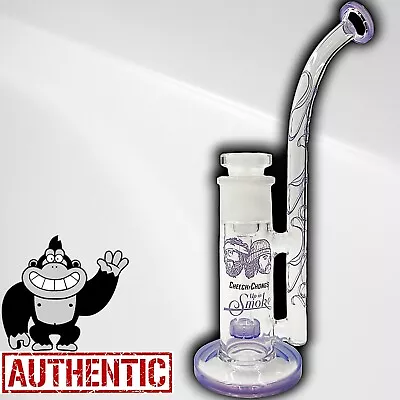 10  Cheech & Chong's™ Glass REMOVABLE PERCOLATOR Straight Beaker Bong Water Pipe • £95.01