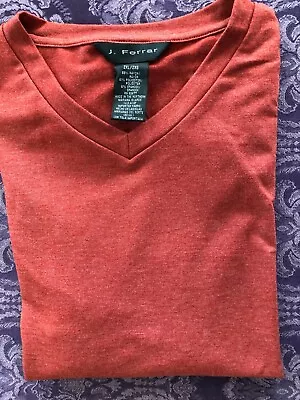 J. FERRAR - NEW Polo Shirt Spicy Red Short Sleeves XXL  • $15