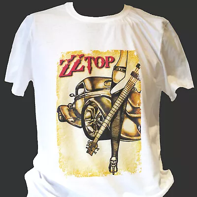 ZZ TOP METAL ROCK T-SHIRT Unisex S-3XL • £13.99