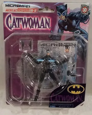 Microman Catwoman MA-10 Batman Japanese Takara Exclusive Selina Kyle Whip (MOC) • $15.99