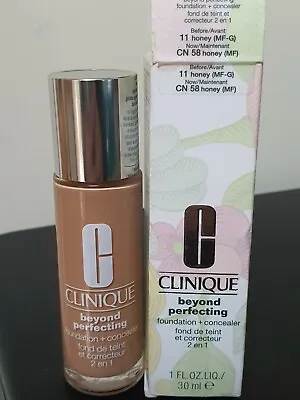£24.99 • Buy Clinique Beyond Perfecting Foundation + Concealer 30ml - Choose Your Shade