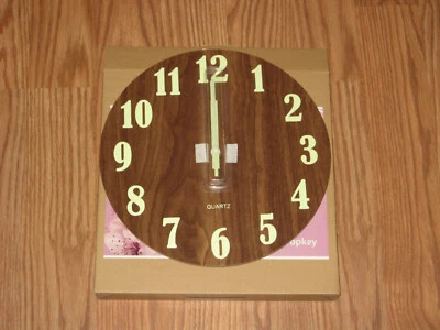 £14 • Buy Topkey Luminous 12  Wall Clock 