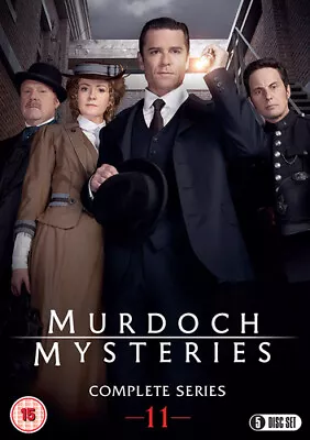 Murdoch Mysteries: Complete Series 11 DVD (2018) Yannick Bisson Cert 15 5 Discs • £14.98