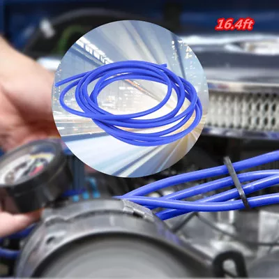 $17.95 • Buy Bule 4mm Car Cooling System Vacuum Silicone Hose Line Pipe Tube Pipeline