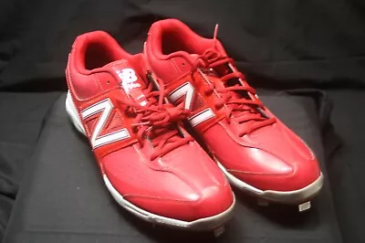 NWNT New Balance MB4040AR  Men's Red White Baseball Cleats Size 15. (0461) • $38.80