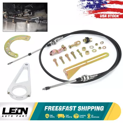 Fit For 350 400 700R4 GM Transmissions Adjustable Column Cable Shift Linkage Kit • $189.90