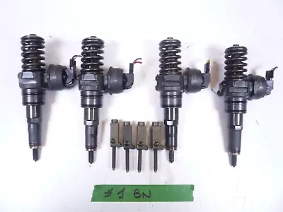 Vw Mk5 Tdi Brm Jetta Diesel 1.9l - Set Of 4 Pd Fuel Injectors 2006 038130073bn • $279.95